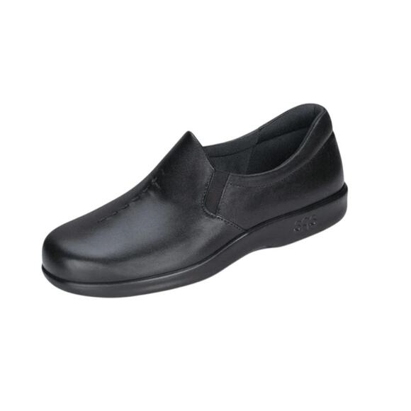SAS Shoes - Viva Women's Black Slip-On Walking Shoe 8.5 WW Extra Wide NWOB